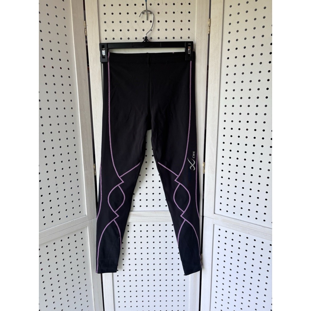 NWT Women's Sm CW-X Conditioning Wear 3/4 Insulator Expert Tights Black 120879